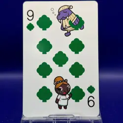 Club 9 Mayor Rukko Picopuri Village Diary Animal Crossing Playing Card - Image 1