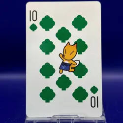 Club 10 Mayor Rukko Picopuri Village Diary Animal Crossing Playing Card - Image 1