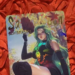 Esmeraude SAILOR MOON TRIO OOTD Goddess ACG Waifu Holo Girl Card 1 - Image 5