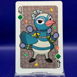 Club Queen 12 Mayor Rukko Picopuri Village Diary Animal Crossing Playing Card - Image 1