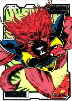 WOLFSBANE #83 2024 Upper Deck Marvel Allegiance The Infinity Trilogy Card - Image 1