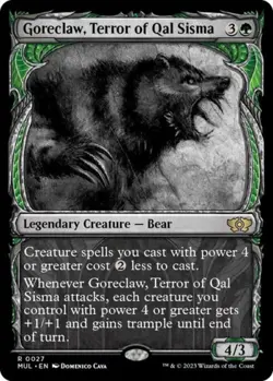 Goreclaw, Terror of Qal Sisma - Near Mint MTG - Image 1