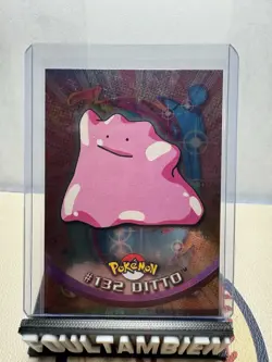 Topps Pokemon Tv Animation Series Ditto Foil Card - Image 1
