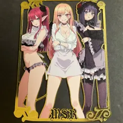 Goddess Story Gold METAL Card - Serial Number #021/100! Anime Bikini Marin - Image 1