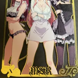 Goddess Story Gold METAL Card - Serial Number #021/100! Anime Bikini Marin - Image 3