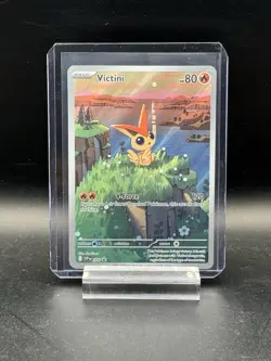 Victini Black Star Promo SVP208 NM+ Black Bolt White Flare Pokemon TCG Card - Image 1