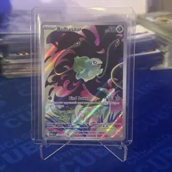 Pokemon Mega Evolutions Bulbasaur IR 133/132 Illustration Rare IR Card - Image 1