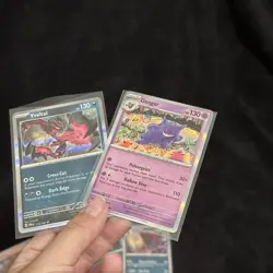 Pokemon Card Game Mixed Lot of 16 Collection Modern cards with pocket binder - Image 2