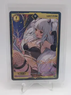 VCard TCG | Lucy Pyre promo card | 9 Non-holo | Gamer Supps | VTuber - Image 1