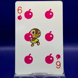 Heart 6 Mayor Rukko Picopuri Village Diary Animal Crossing Playing Card Japan - Image 1