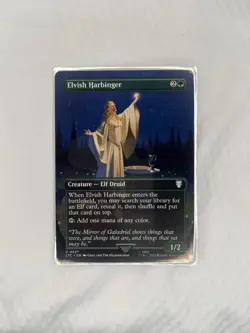 Elvish Harbinger (Borderless) Commander: the Lord of the Rings: Regular - Image 2
