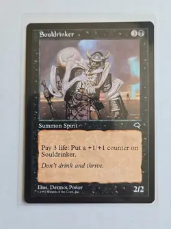 Souldrinker - Tempest - LP - MTG Magic - Uncommon - Creature - Image 1