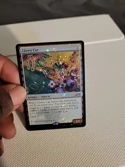 Clown Car (Galaxy Foil) Unfinity Foil Lightly Played MTG - Image 2