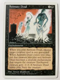 Animate Dead Magic: The Gathering Fifth Edition LP - Image 1