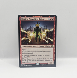 Electro, Assaulting Battery NM Regular #76 MTG Marvel's Spider-Man - Image 1
