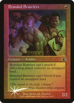 Branded Brawlers Foil Prophecy Mtg Magic English NM - Image 1