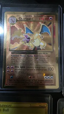 Pokemon Celebrations Full Set of Gold Cards (Charizard 4/102, Pikachu 58/102 ++) - Image 2