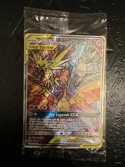 Sealed Pokemon TCG Moltres Zapdos & Articuno GX Tag Team SM210 Promo #6 - Image 1
