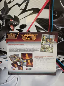 Pokemon TCG SV3 Obsidian Flames Elite Trainer Box SEALED - Image 2