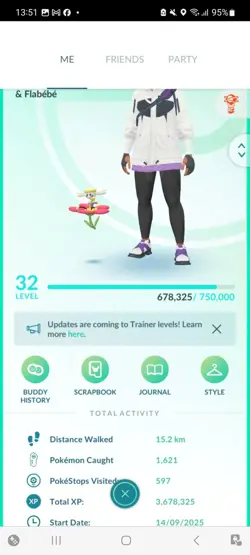 Pokemon Go (Stage 32) Shiny Red Flabebe ( 41 Shinys ) - Image 1