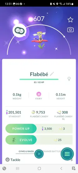 Pokemon Go (Stage 32) Shiny Red Flabebe ( 41 Shinys ) - Image 2