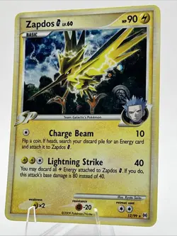 Pokemon TCG - Zapdos G - 12/99 - Holo Rare - Platinum: Arceus - LP+ / NM - Image 1