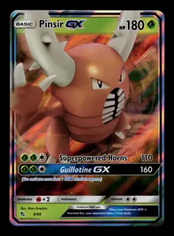 Pinsir GX 6/68 - NM - Hidden Fates, SM Pokemon - Image 1