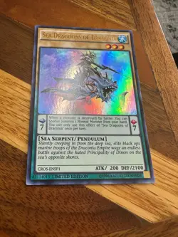 Sea Dragoons of Draconia CROS-ENSP1 Limited Edition Ultra Rare PL + BONUS - Image 1