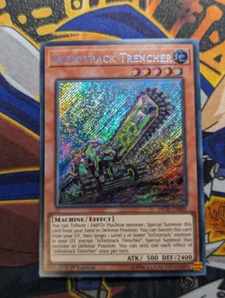 YuGiOh - Infinitrack Trencher - Secret Rare - INCH-EN005 - 1st Edition - Image 1