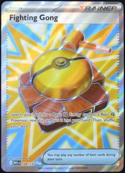 Pokemon TCG Fighting Gong 168/132 2025 Mega Evolution Ultra Rare Card - NM - Image 1