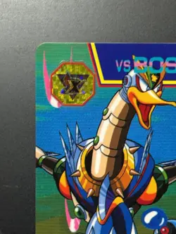 Mega MAN X2 Card 69 Overdrive Ostrich CAPCOM BANDAI JAPAN Japanese Rockman 1994 - Image 2