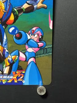 Mega MAN X2 Card 69 Overdrive Ostrich CAPCOM BANDAI JAPAN Japanese Rockman 1994 - Image 4