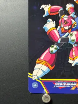 Mega MAN X2 Card 64 Magna Centipede CAPCOM BANDAI JAPAN Japanese Rockman 1994 - Image 5