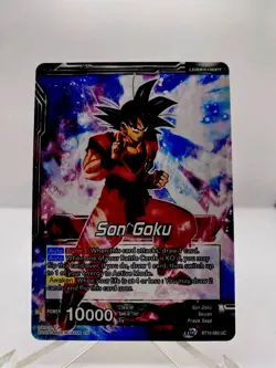 Dragon Ball Super CCG Ferocious Strike SS Son Goku BT10-060 UC Foil Bandai Card - Image 2