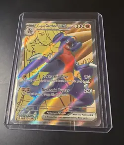 Cynthia's Garchomp Ex 204 Scarlet & Violet Promo Full Art Holo Pokemon Card - Image 2