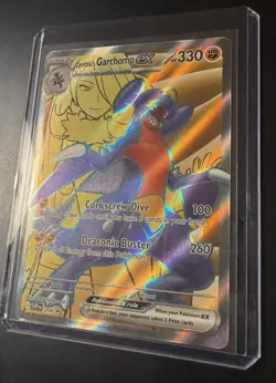 Cynthia's Garchomp Ex 204 Scarlet & Violet Promo Full Art Holo Pokemon Card - Image 3