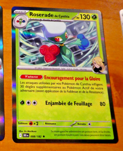 POKEMON RIVALITES DESTINEES CARD HOLO CARTE RARE 008/182 DRI FR EV10 NM - Image 1