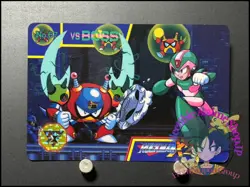 Mega MAN X2 Card 67 Bubble Crab CAPCOM BANDAI JAPAN Japanese Rockman 1994 - Image 1