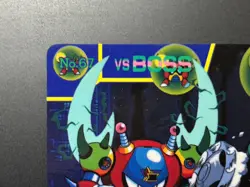 Mega MAN X2 Card 67 Bubble Crab CAPCOM BANDAI JAPAN Japanese Rockman 1994 - Image 2