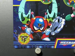 Mega MAN X2 Card 67 Bubble Crab CAPCOM BANDAI JAPAN Japanese Rockman 1994 - Image 5