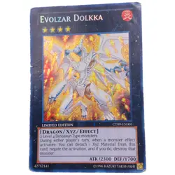 Yugioh CT09-EN001 Evolzar Dolkka Secret Rare Promo Card - Image 1