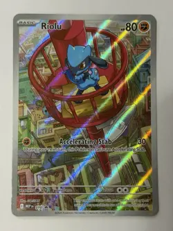 Riolu Mega Evolution ETB Pokemon Card Promo 010 - Image 1