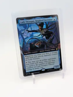 MTG - Lady Octopus, Inspired Inventor - FOIL Extended Art #252 - Spider-Man NM - Image 1