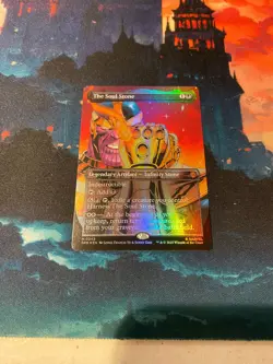MTG Spider Man The Soul Stone Borderless Foil - Image 4