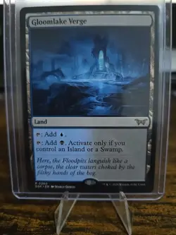 NM Regular Nonfoil Gloomlake Verge #260 Duskmourn: House of Horror MTG - Image 1