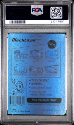 2025 MTG SECRET LAIR DROP AETHER DRIFTERS-FOIL #1969 MECHTITAN PSA 9 - Image 2