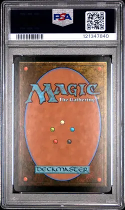 2022 MTG KAMIGAWA: NEON DYNASTY FOIL #296 ISLAND PSA 10 - Image 2