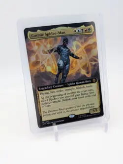 MTG - Cosmic Spider-Man - FOIL Extended Art Mythic #271 - Spider-Man NM - Image 1