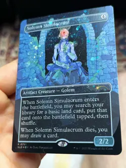 Solemn Simulacrum • Galaxy Foil NM / Unplayed Secret Lair 0791 • Mtg (2221) - Image 1