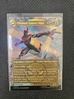 Miles Morales (0211) - Foil - Borderless Marvel's Spider-Man MTG - Image 2